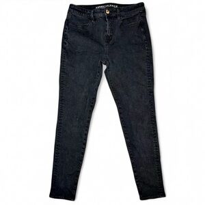 American Eagle Outfitters Women's Dark black Skinny Jeans